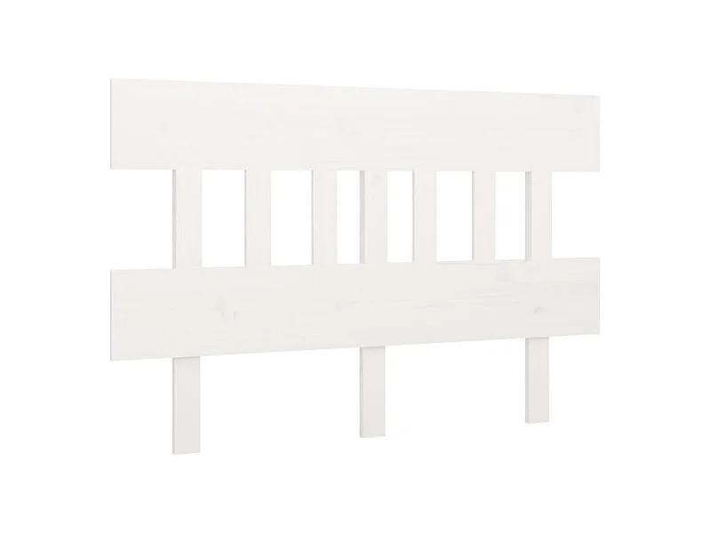 Tête de lit accessoire bois blanche 143.5 x 3 x 81 cm TDL0203879
