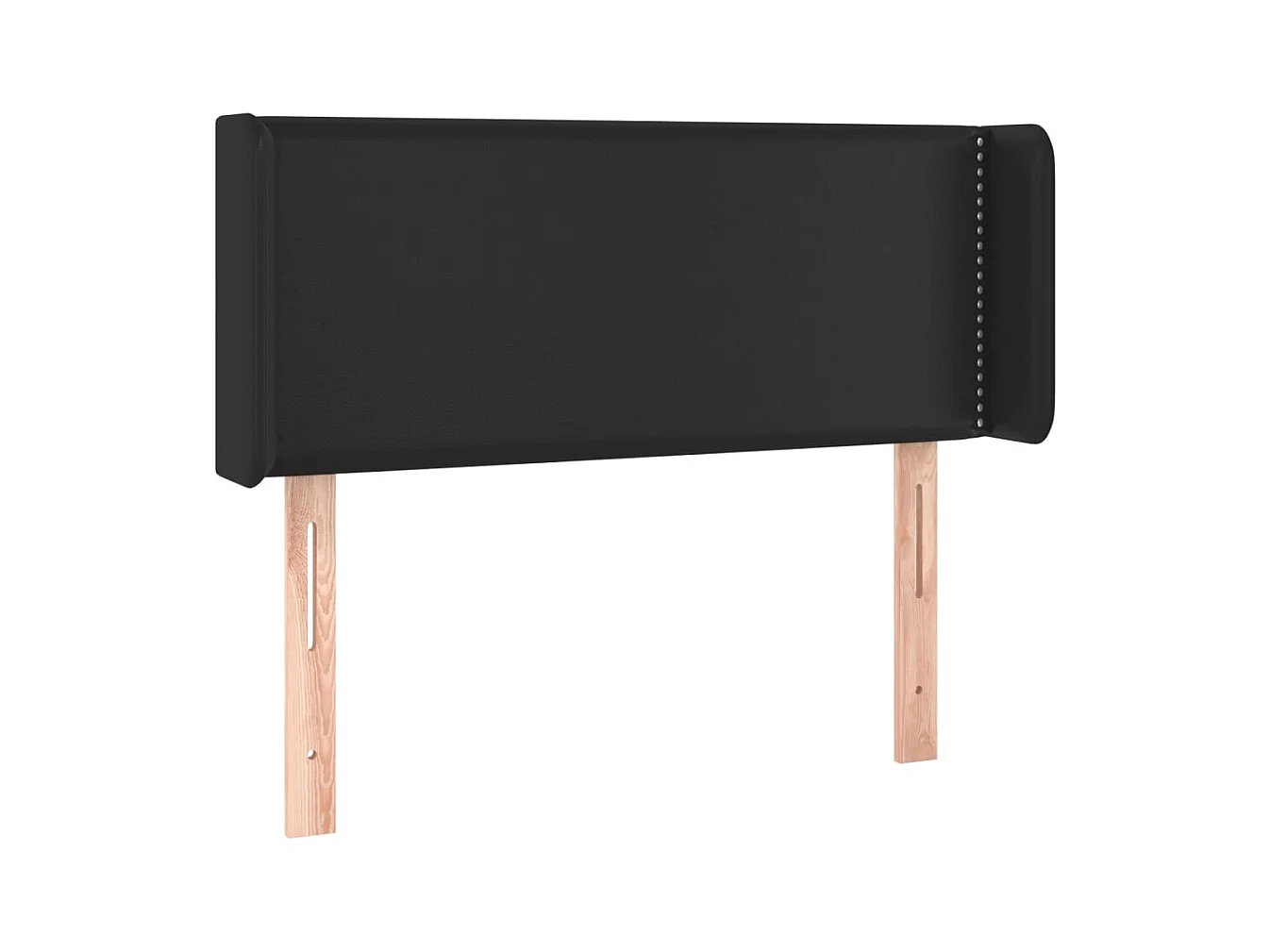 Tête de lit accessoire noire 93 x 16 x 88 cm TDL0204406