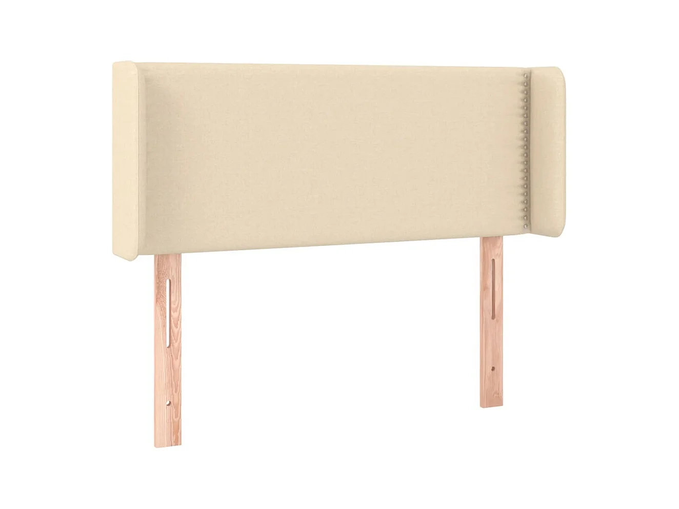 Tête de lit accessoire tissu crème 103 x 16 x 78 cm TDL0201653