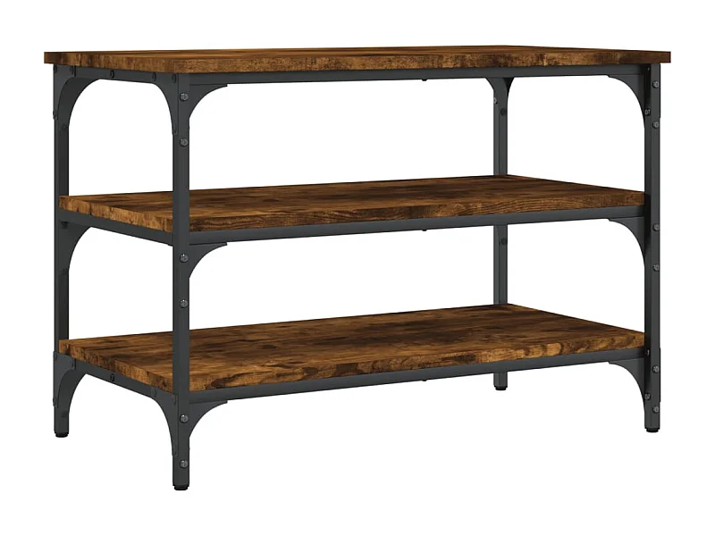 Banc de rangement à bois beige 70 x 38.5 x 49 cm DEC024848