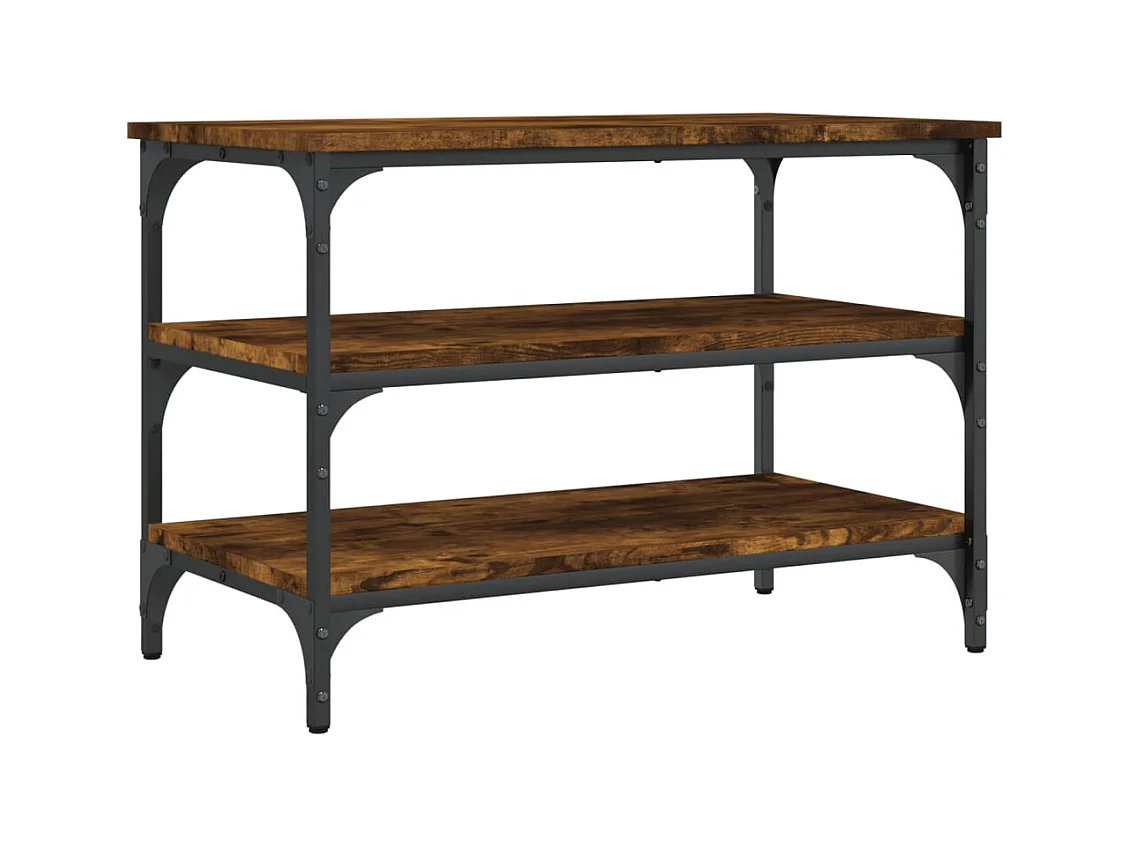 Banc de rangement à bois beige 70 x 38.5 x 49 cm DEC024848