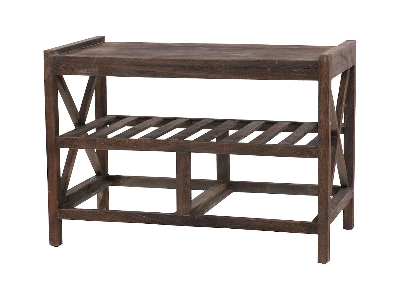 Étagère à chaussures banc marron 65 x 34 x 45.5 cm 04_0005159