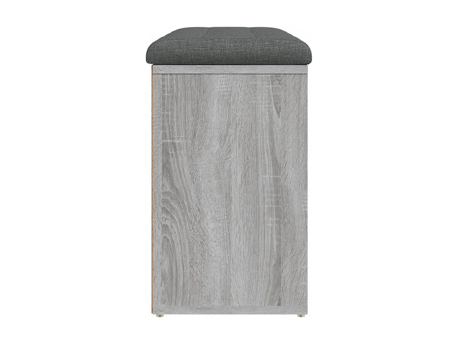 Banc de rangement à bois marron 82 x 32 x 50 cm DEC024949