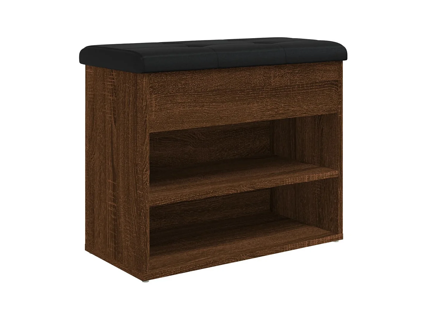 Banc de rangement à bois beige 62 x 32 x 50 cm DEC024869
