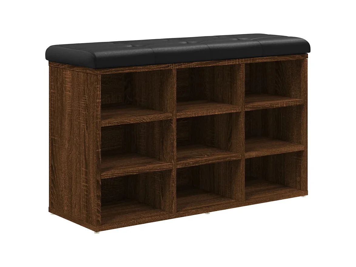 Banc de rangement à bois beige 82 x 32 x 50 cm DEC024877