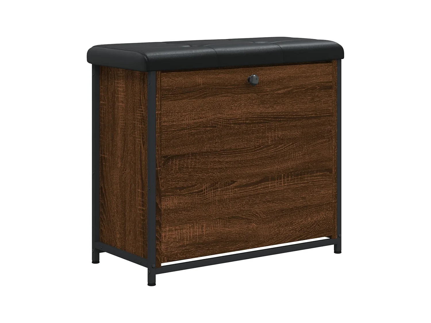 Banc de rangement à marron 62 x 32 x 56 cm DEC024821