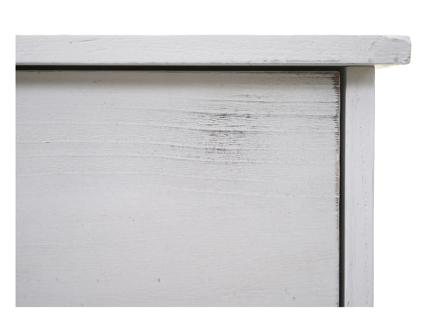 Meuble à chaussures 81x60x25 effet bois blanche 57 x 17 x 85 cm 04_0005895