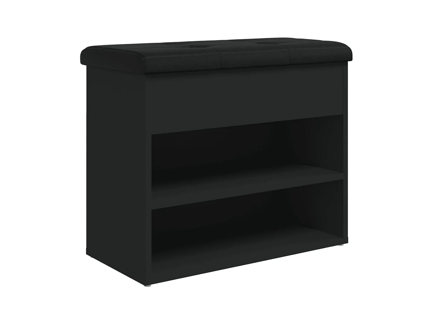 Banc de rangement à bois marron 62 x 32 x 50 cm DEC024918