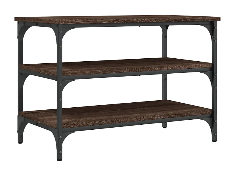 Banc de rangement à bois beige 70 x 38.5 x 49 cm DEC024872