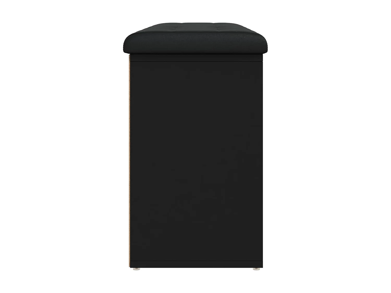 Banc de rangement à bois marron 102 x 32 x 50 cm DEC024911