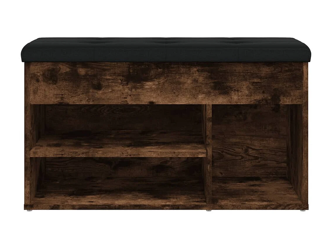 Banc de rangement à bois beige 82 x 32 x 45.5 cm DEC024851