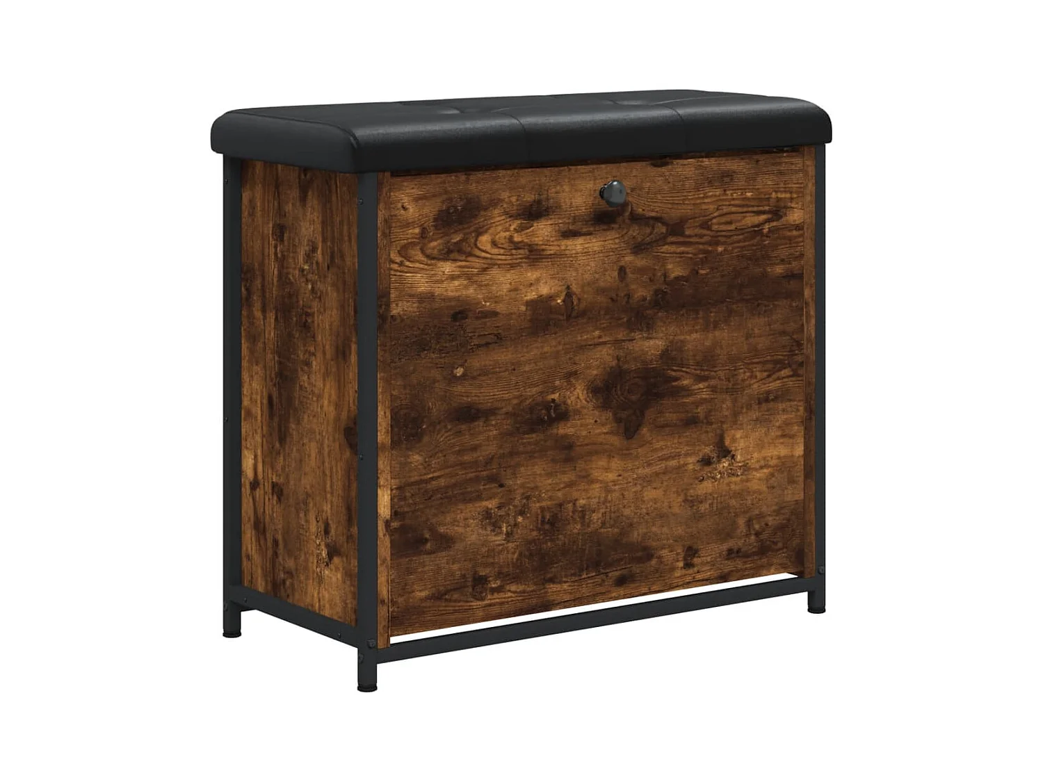 Banc de rangement à bois beige 62 x 32 x 56 cm DEC024822