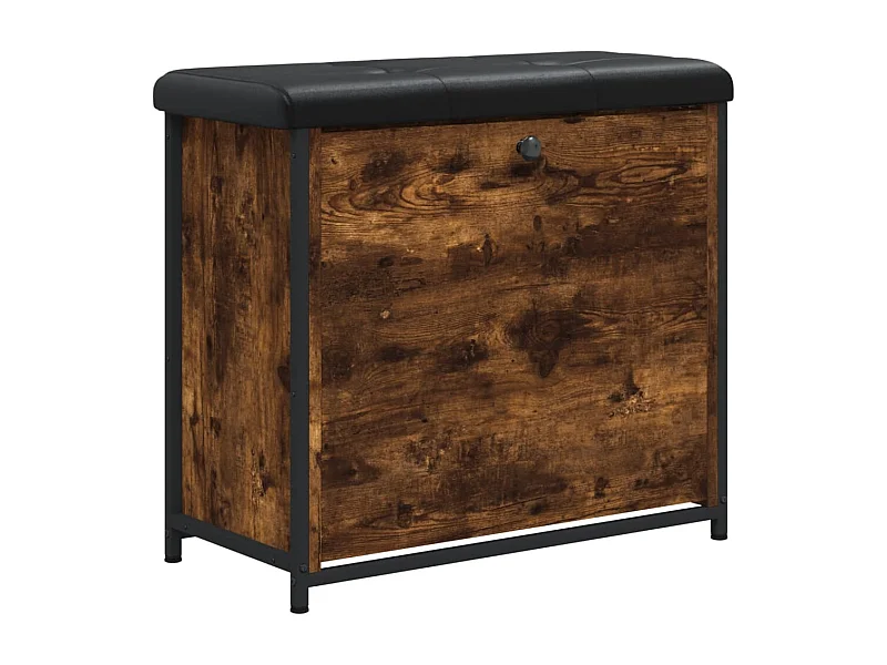 Banc de rangement à bois beige 62 x 32 x 56 cm DEC024822