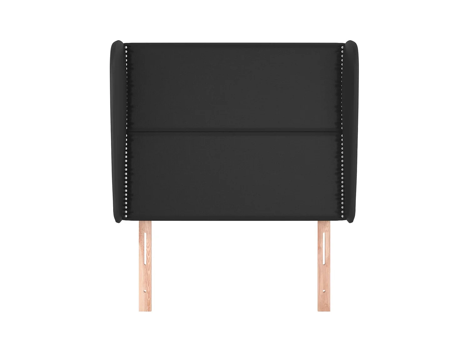 Tête de lit accessoire noire 83 x 23 x 128 cm TDL0204438