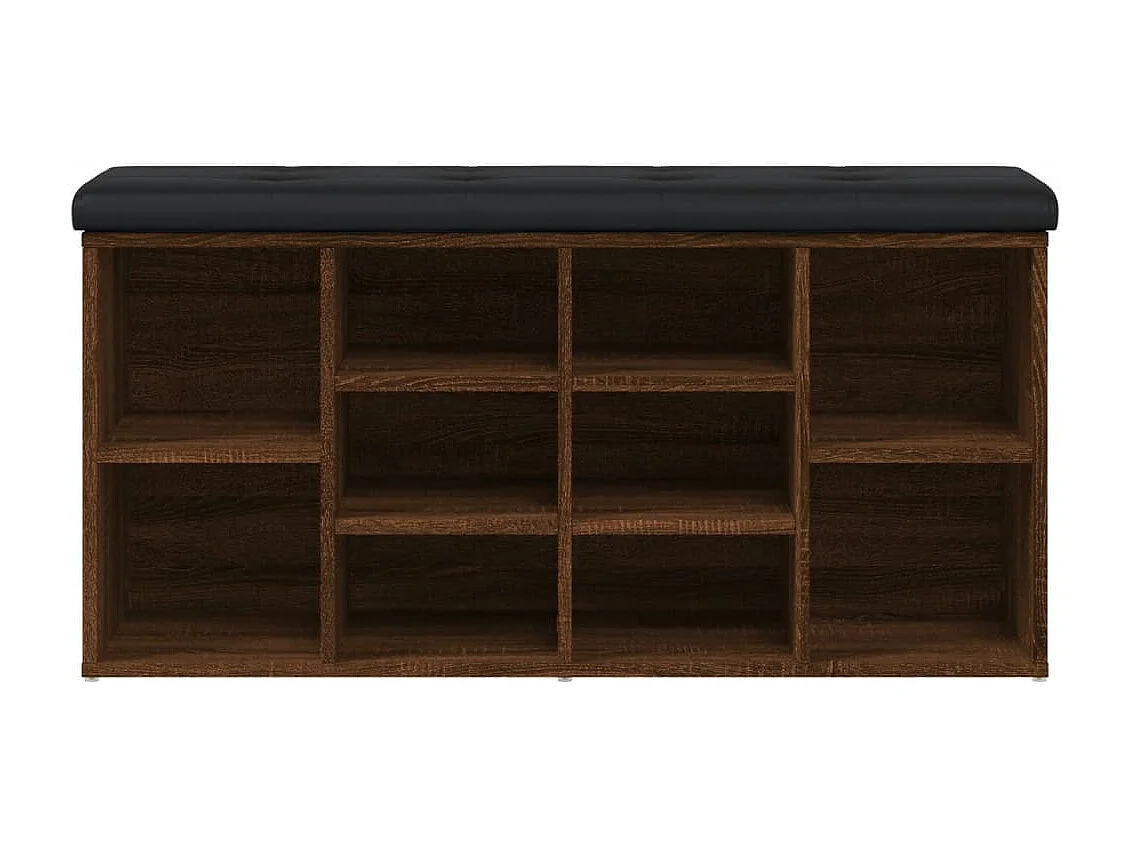 Banc de rangement à bois beige 102 x 32 x 50 cm DEC024862