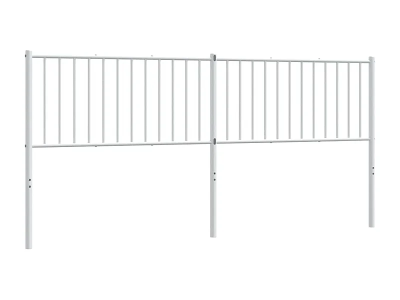 Tête de lit accessoire métal blanche 198 x 3 x 90 cm TDL0202466