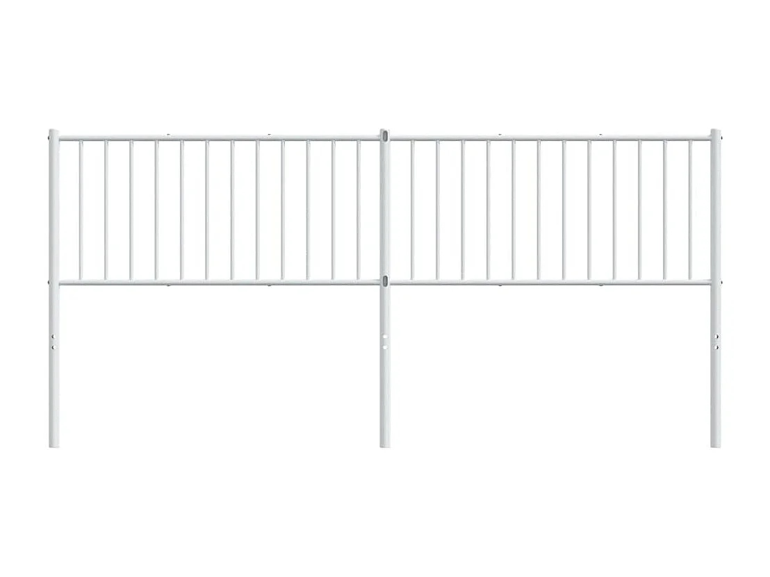 Tête de lit accessoire métal blanche 198 x 3 x 90 cm TDL0202466
