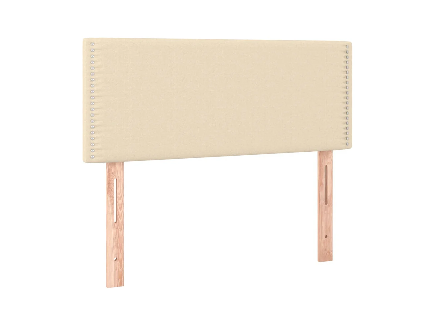 Tête de lit accessoire tissu crème 100 x 5 x 78 cm TDL0201675