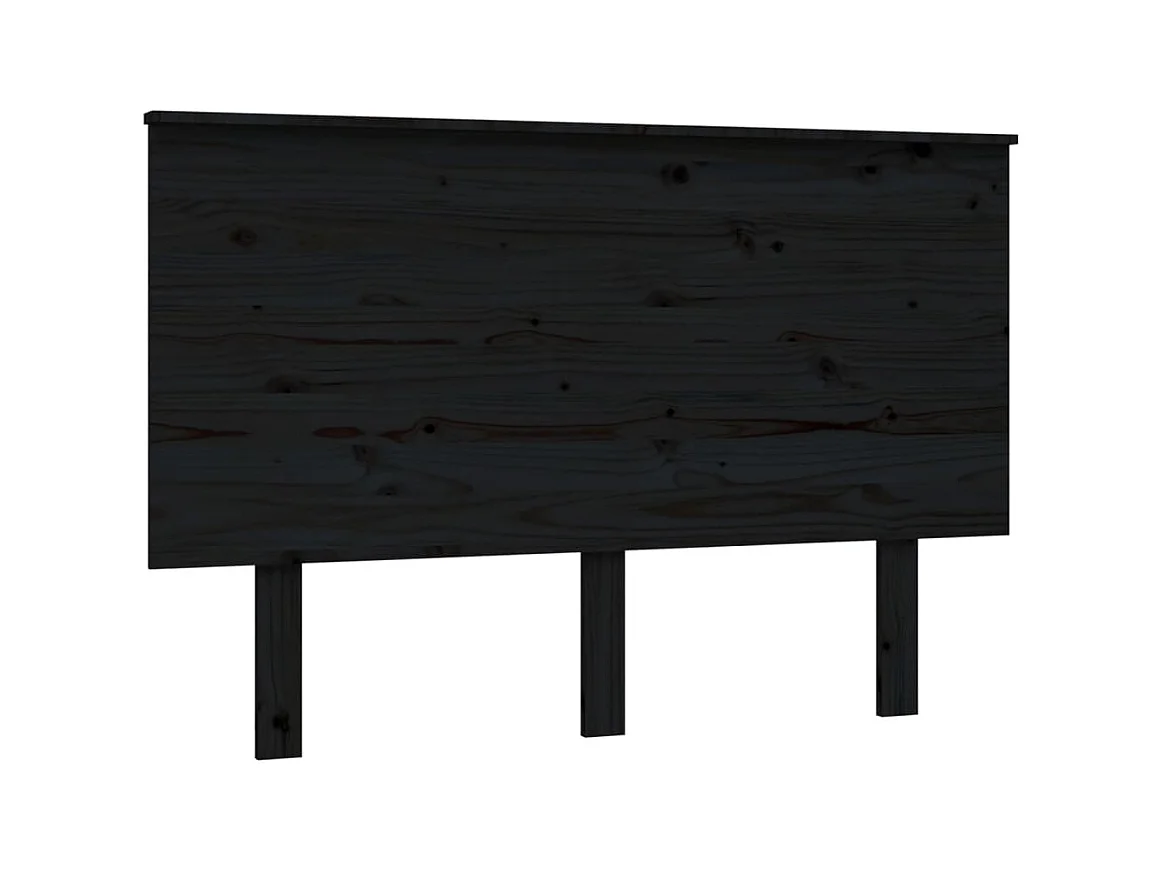 Tête de lit accessoire bois marron 124 x 6 x 82.5 cm TDL0202348