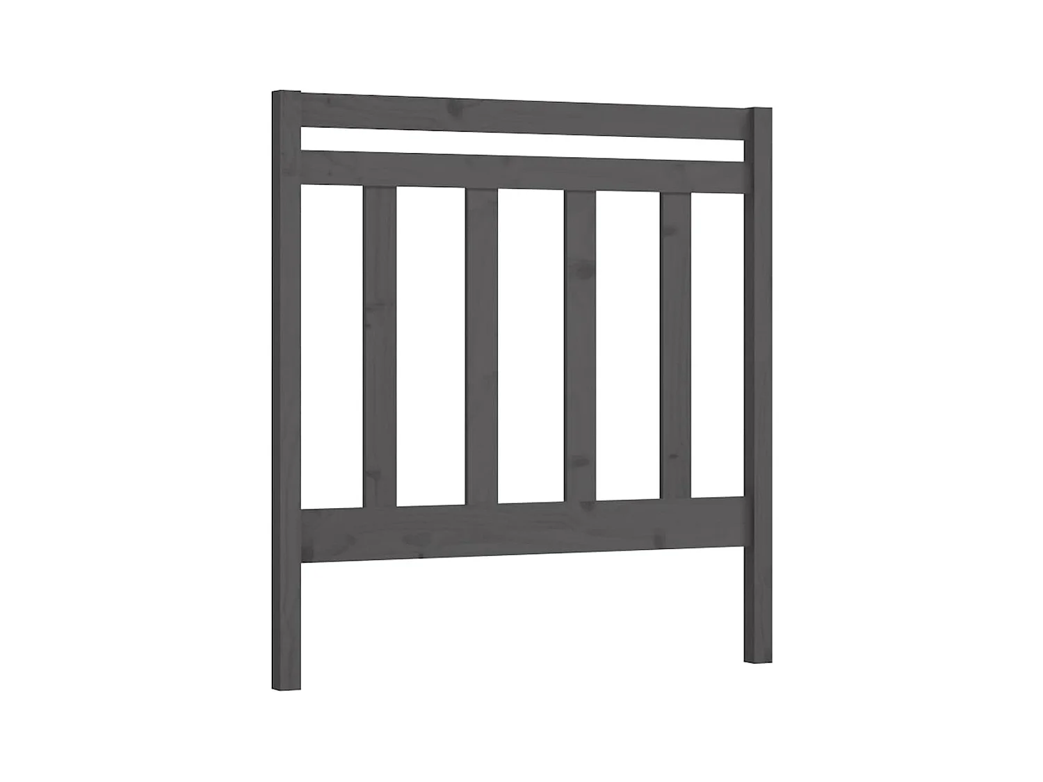 Tête de lit accessoire bois marron 95 x 4 x 100 cm TDL0203259