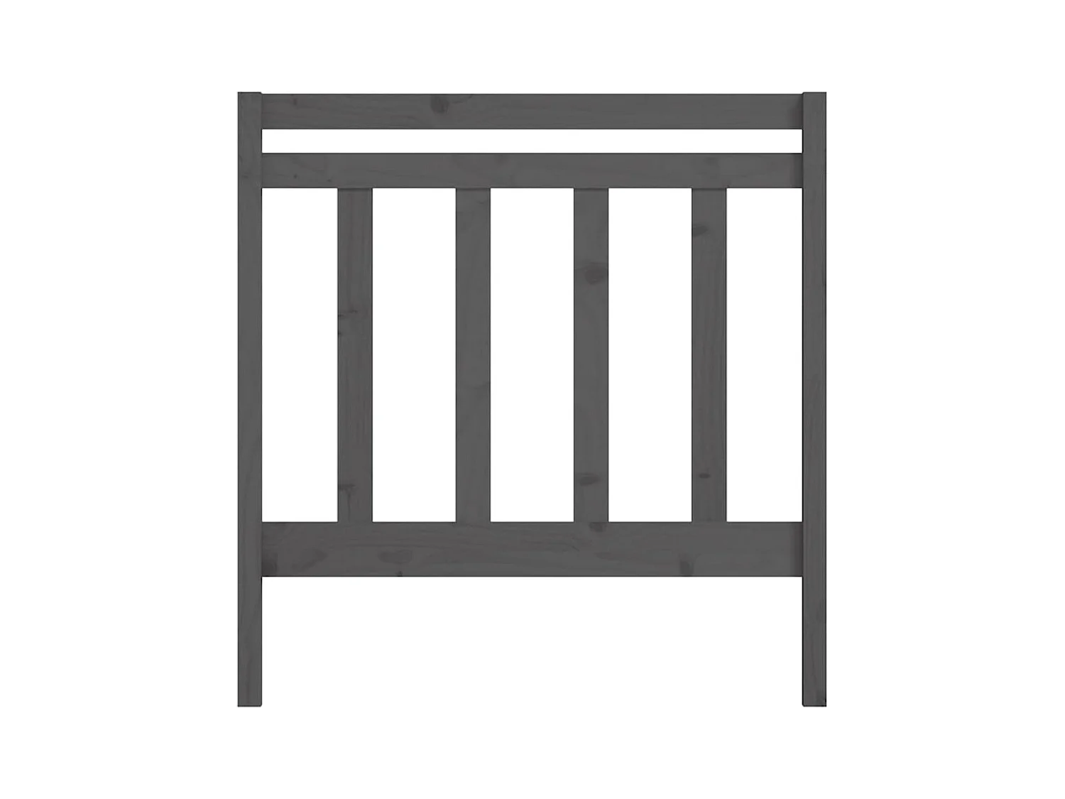 Tête de lit accessoire bois marron 95 x 4 x 100 cm TDL0203259