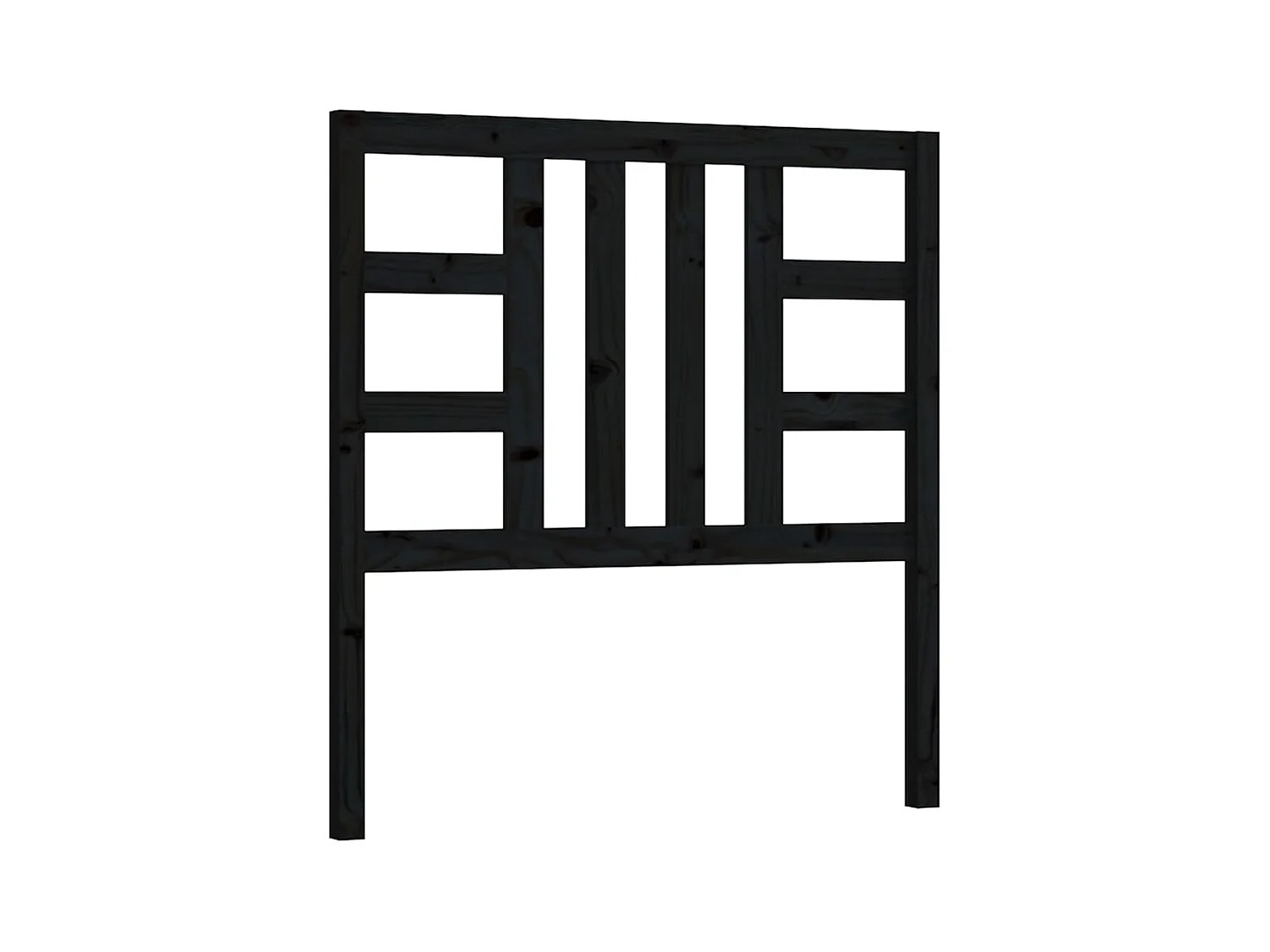 Tête de lit accessoire bois marron 96 x 4 x 100 cm TDL0202049