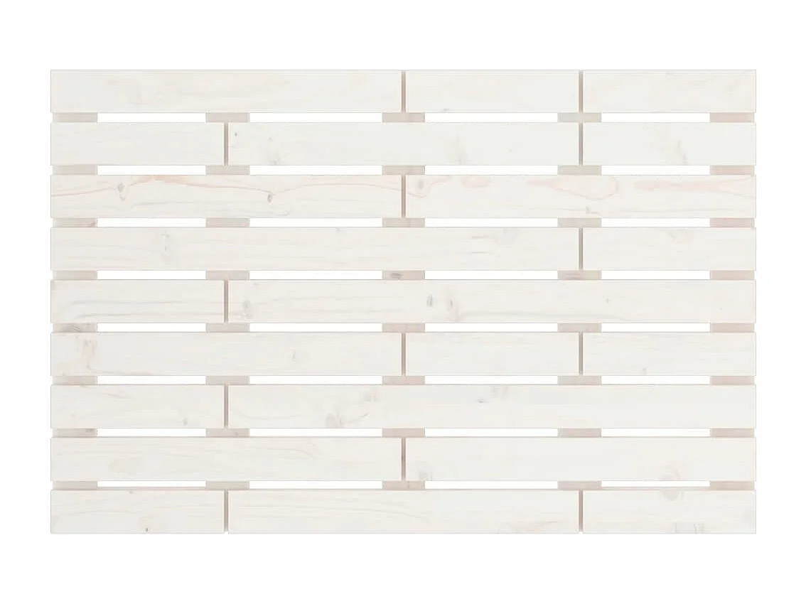 Tête de lit accessoire bois blanche 96 x 3 x 63 cm TDL0202680