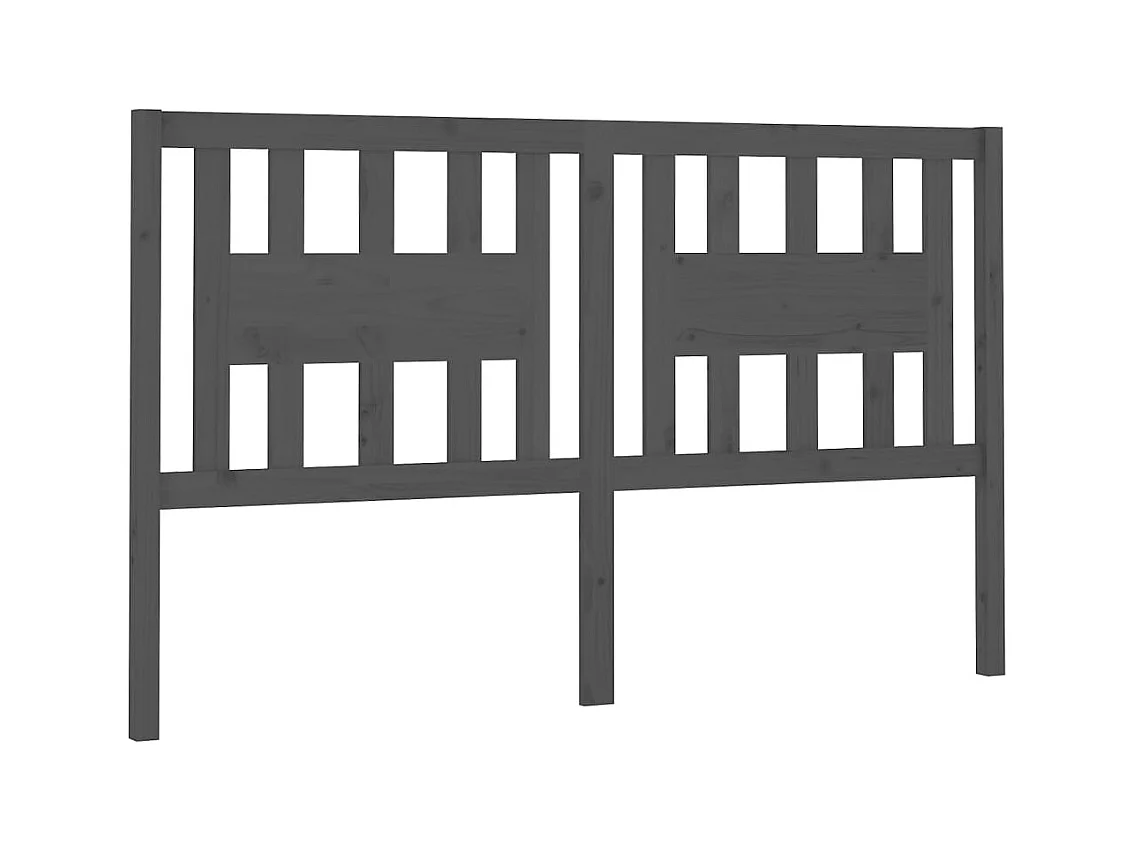 Tête de lit accessoire bois marron 206 x 4 x 100 cm TDL0203323