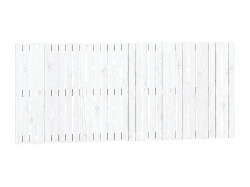 Tête de lit accessoire bois blanche 204 x 3 x 90 cm TDL0202694