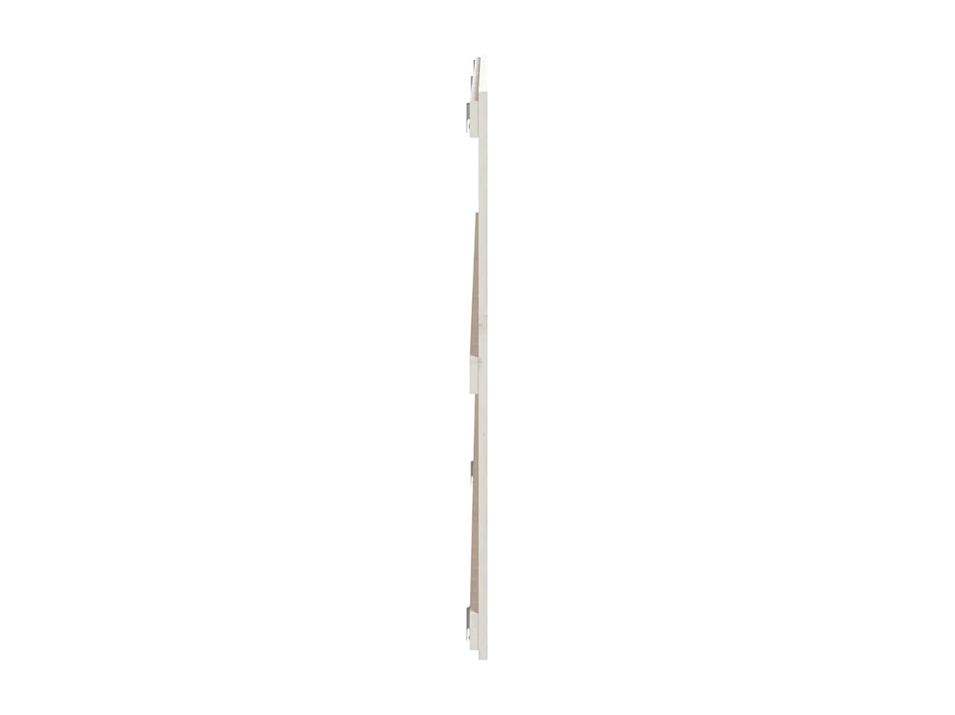 Tête de lit accessoire bois blanche 204 x 3 x 90 cm TDL0202694