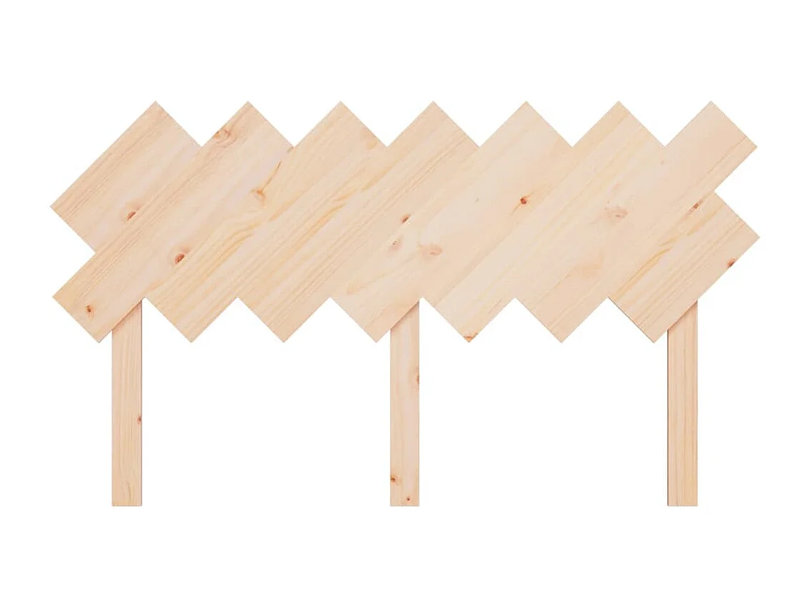 Tête de lit accessoire bois marron 141 x 3 x 80.5 cm TDL0206727