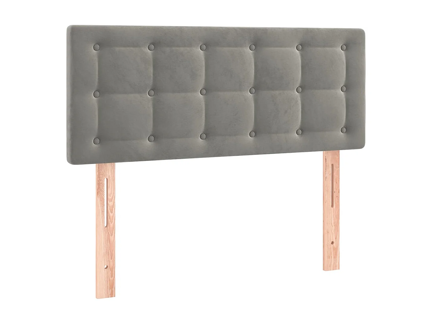 Tête de lit accessoire tissu grise 100 x 5 x 88 cm TDL0203229