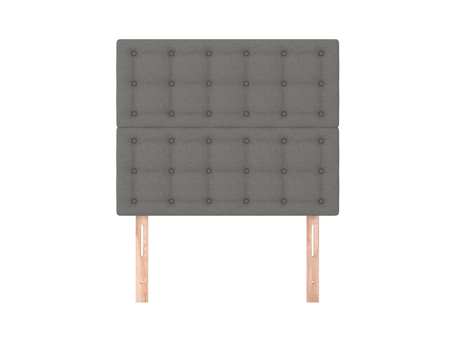 Tête de lit accessoire tissu grise 100 x 5 x 128 cm TDL0206385