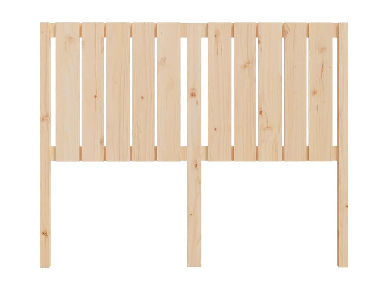 Tête de lit accessoire bois marron 125.5 x 4 x 100 cm TDL0206758