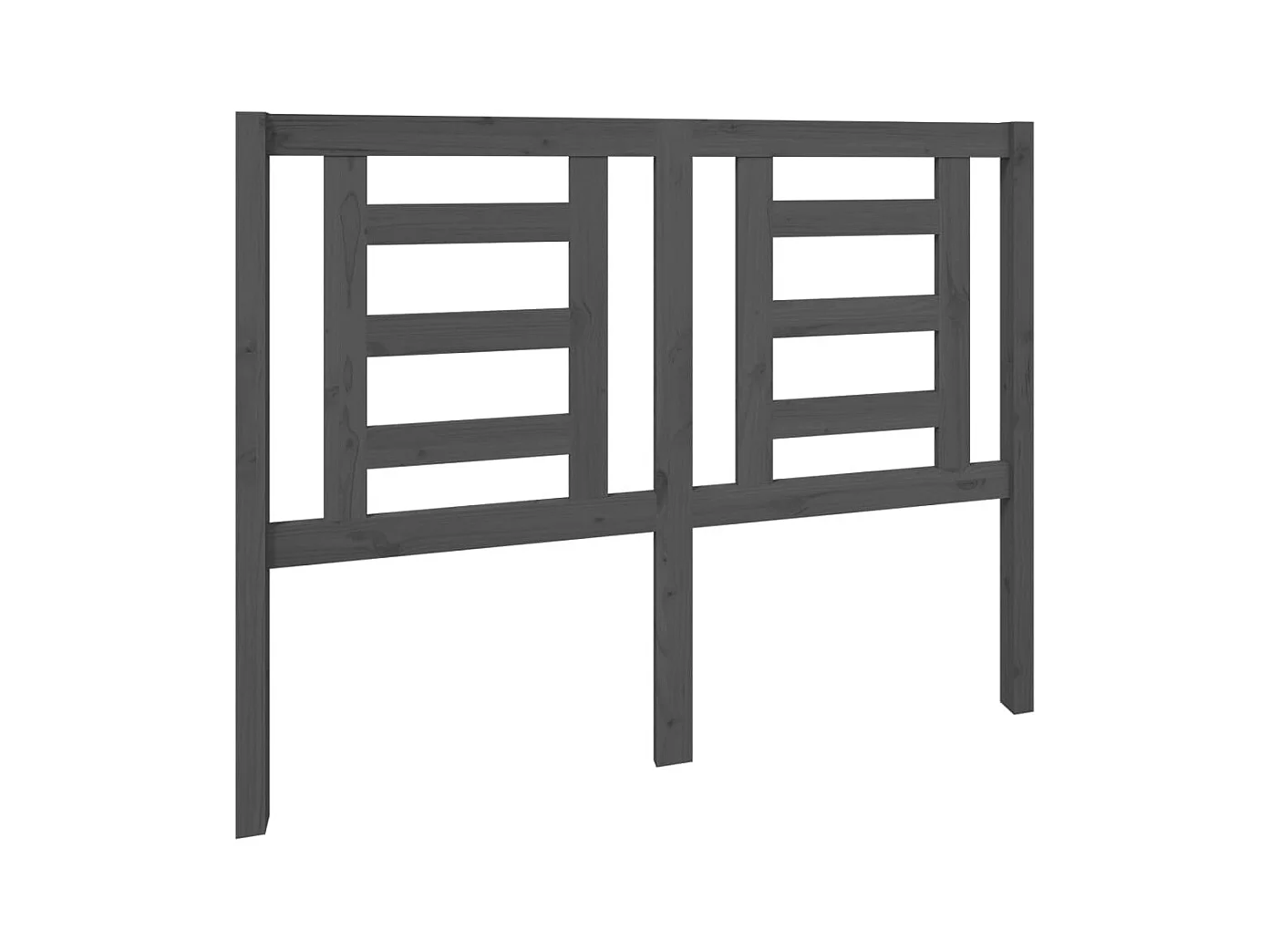 Tête de lit accessoire bois marron 126 x 4 x 100 cm TDL0203506