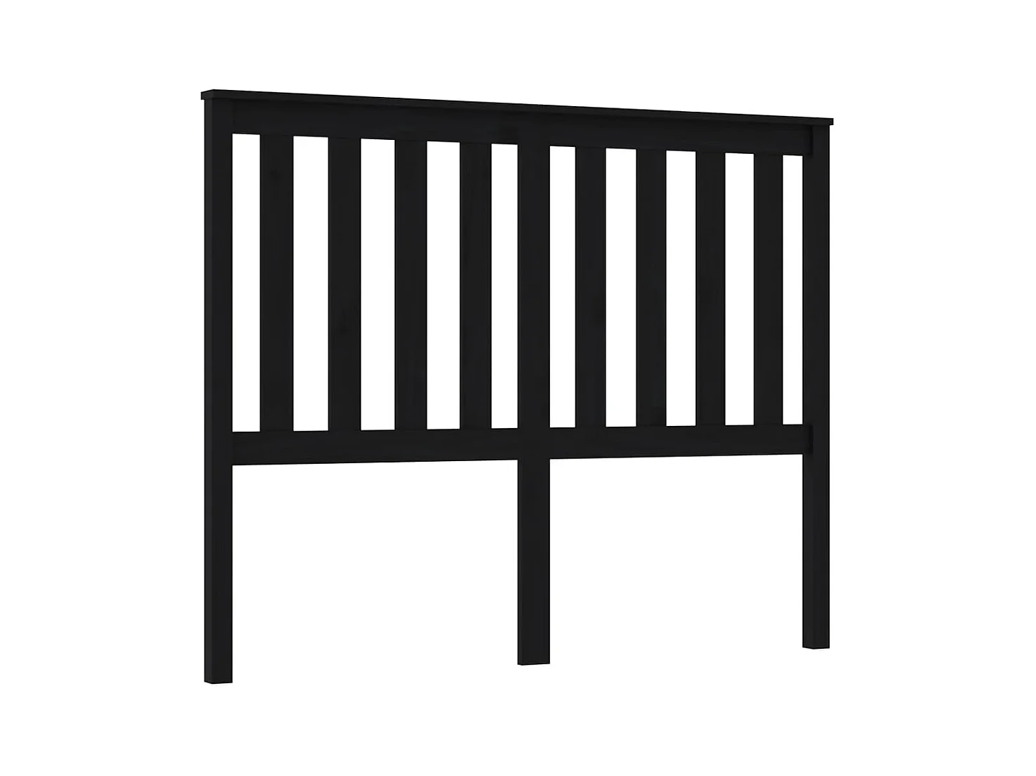 Tête de lit accessoire bois marron 126 x 6 x 101 cm TDL0202320