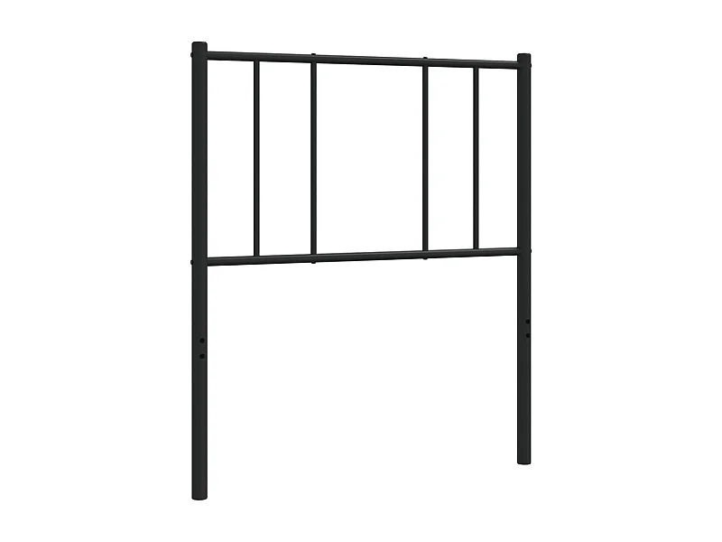Tête de lit accessoire métal argentée 80 x 3 x 90 cm TDL0202410
