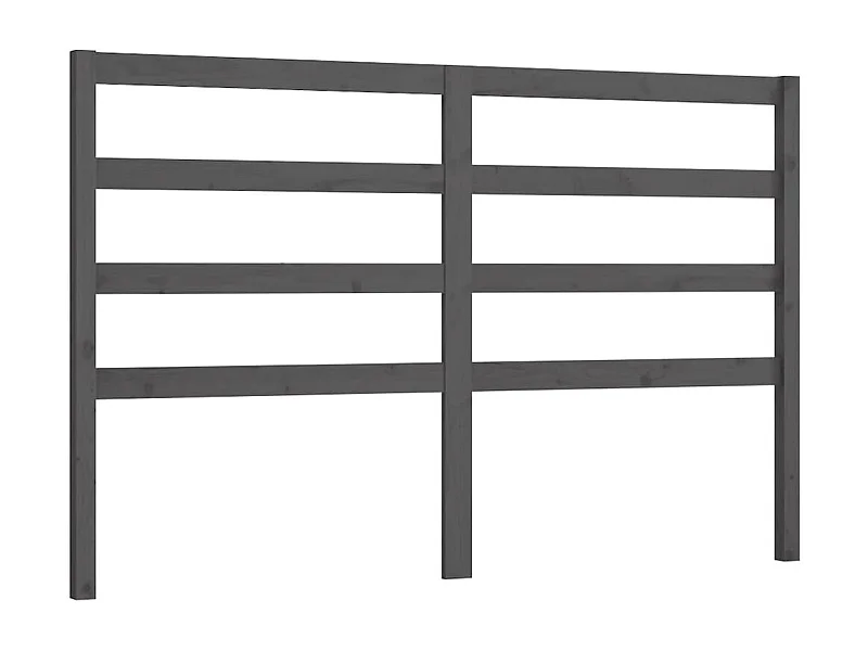 Tête de lit accessoire bois marron 126 x 4 x 100 cm TDL0203502