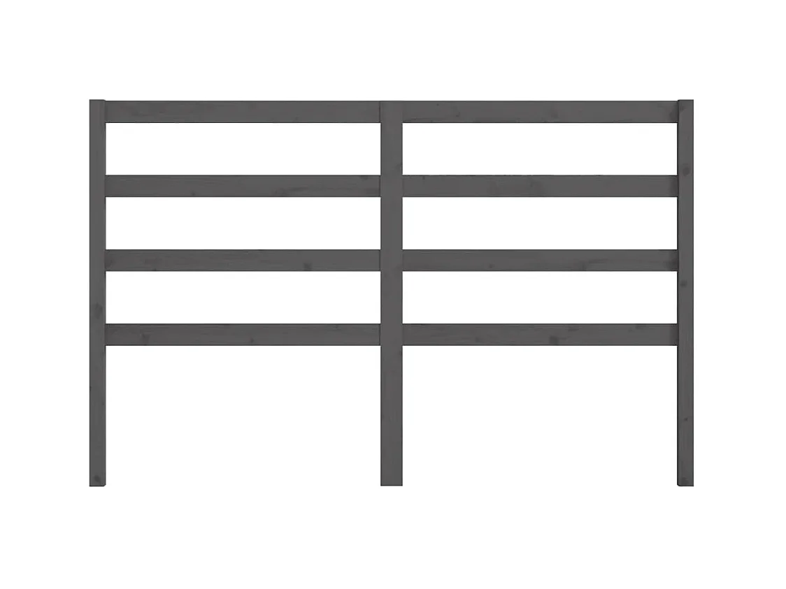 Tête de lit accessoire bois marron 126 x 4 x 100 cm TDL0203502