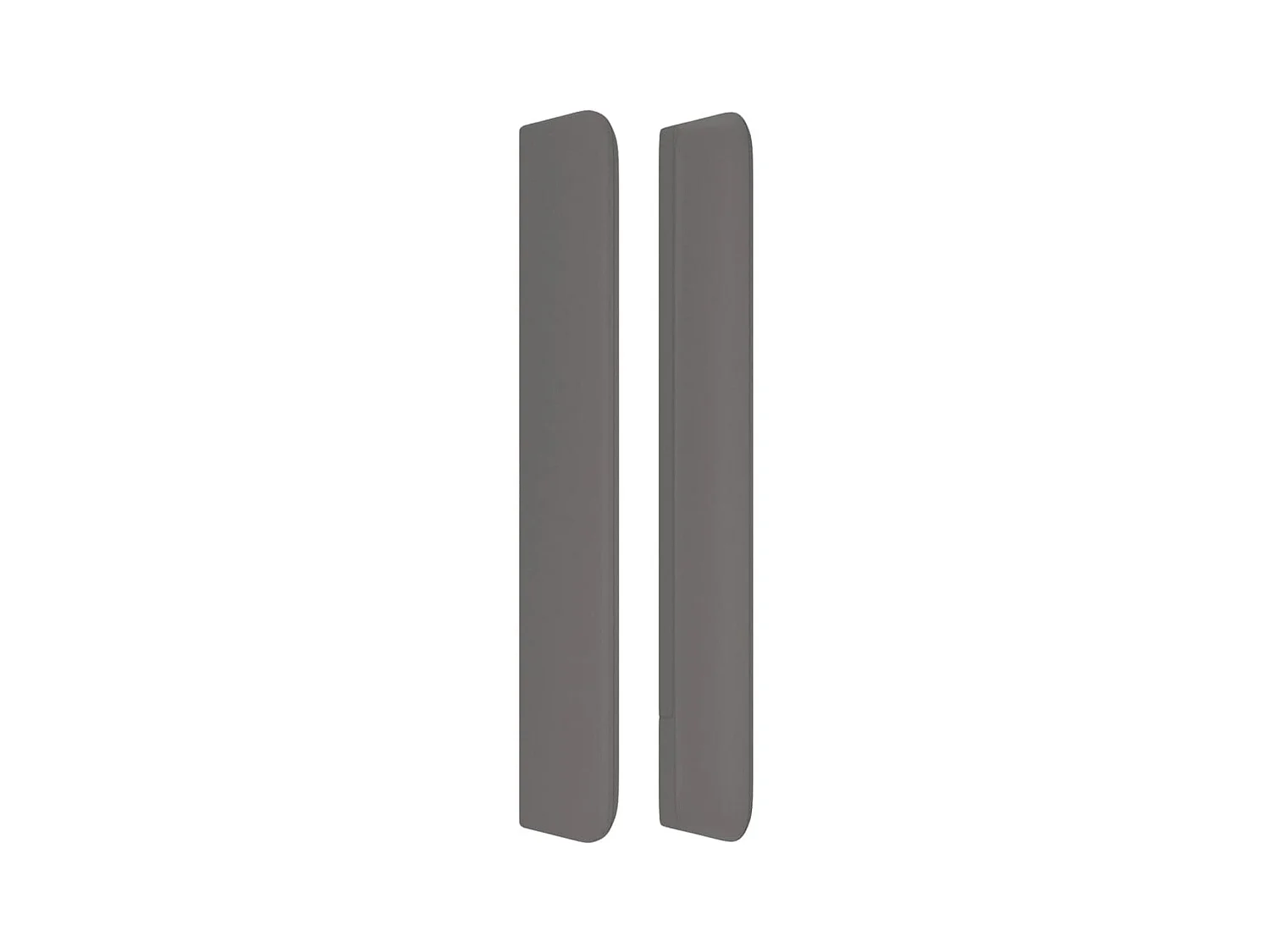 Tête de lit accessoire grise 93 x 16 x 128 cm TDL0205335