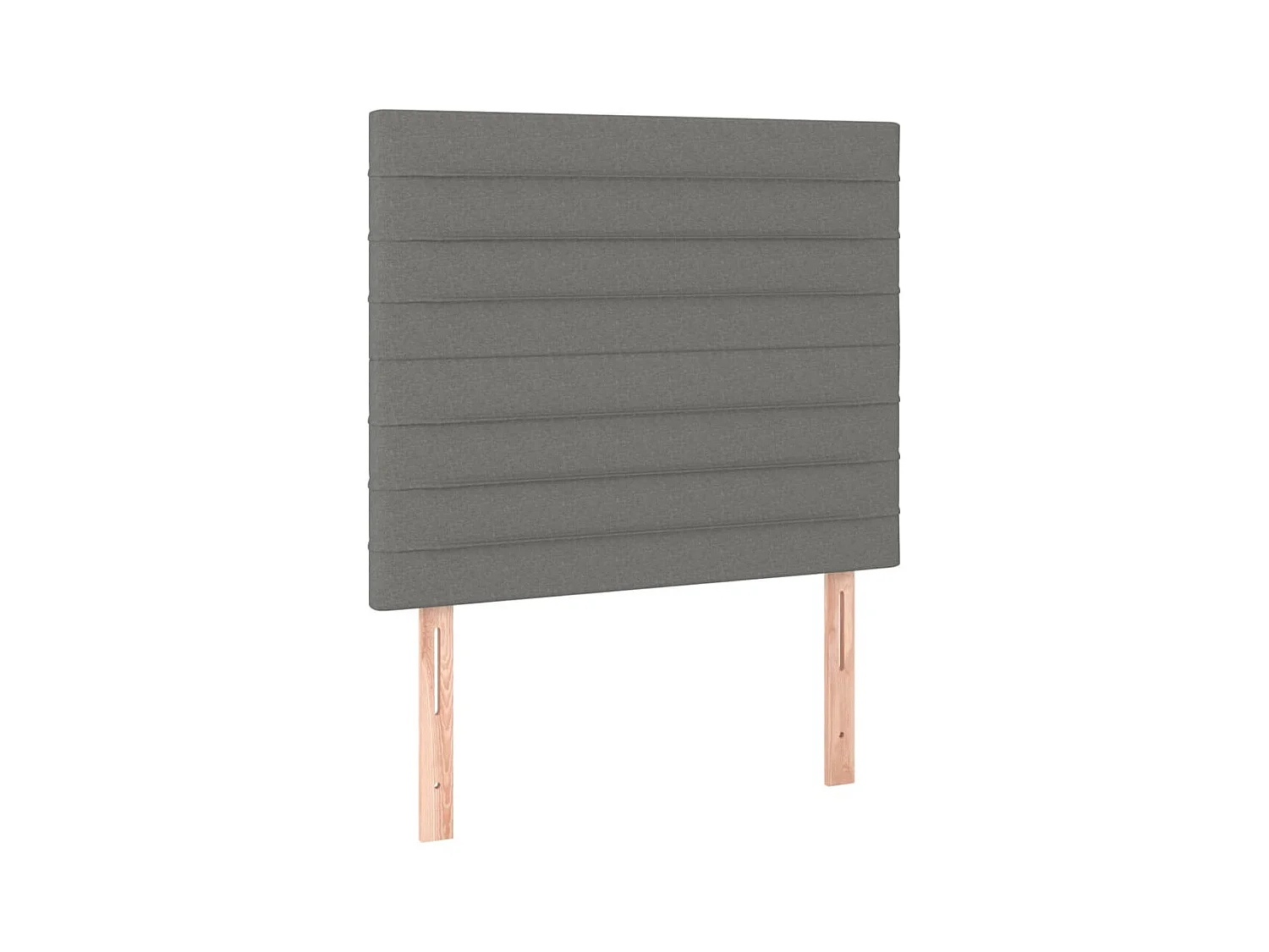 Tête de lit accessoire tissu grise 90 x 5 x 128 cm TDL0206344