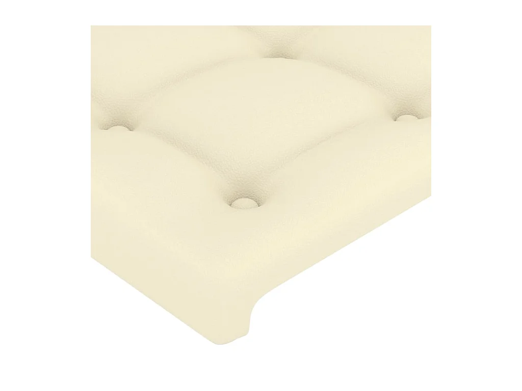 Tête de lit accessoire crème 100 x 5 x 88 cm TDL0203583