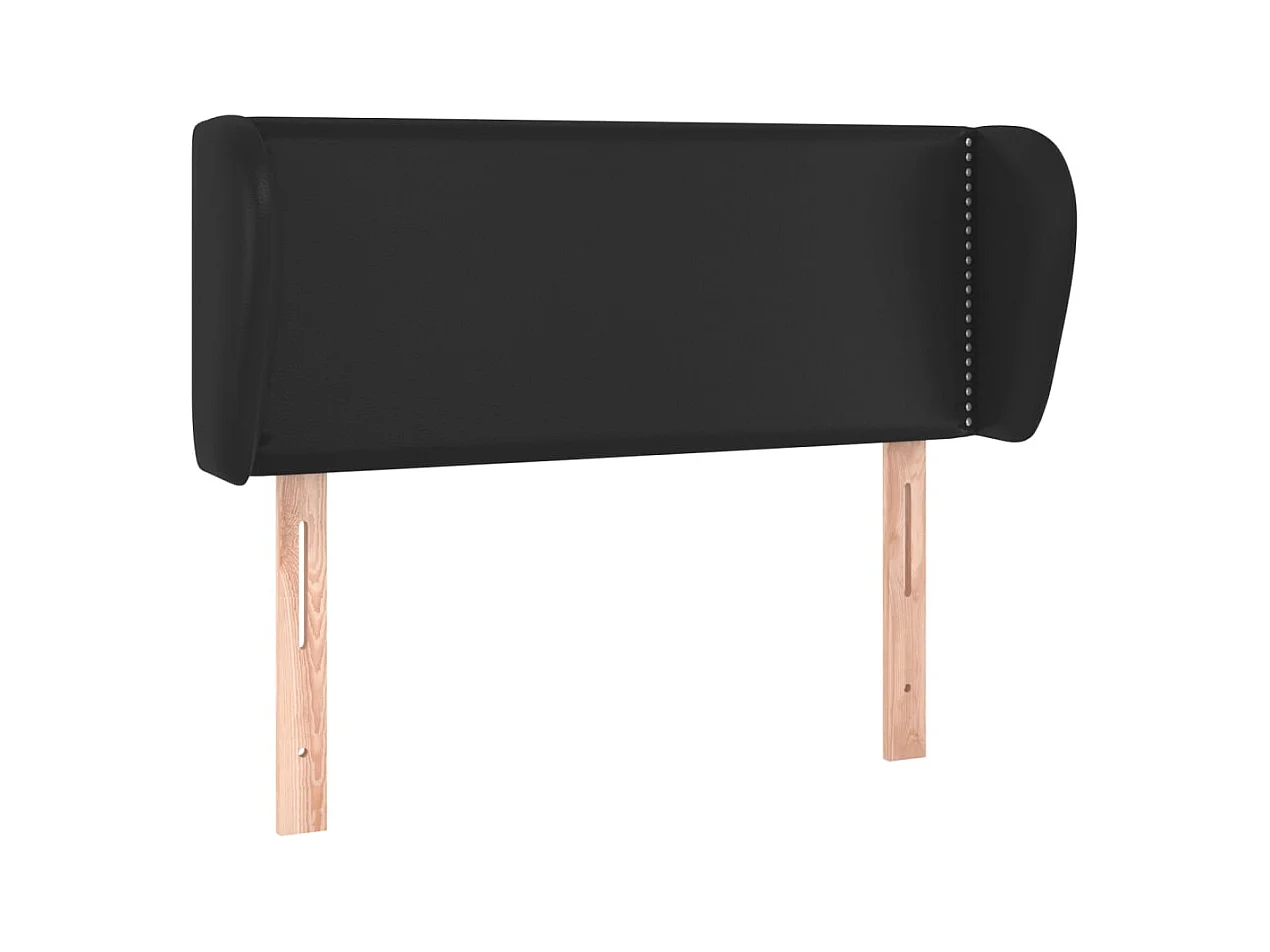 Tête de lit accessoire noire 83 x 23 x 88 cm TDL0204427