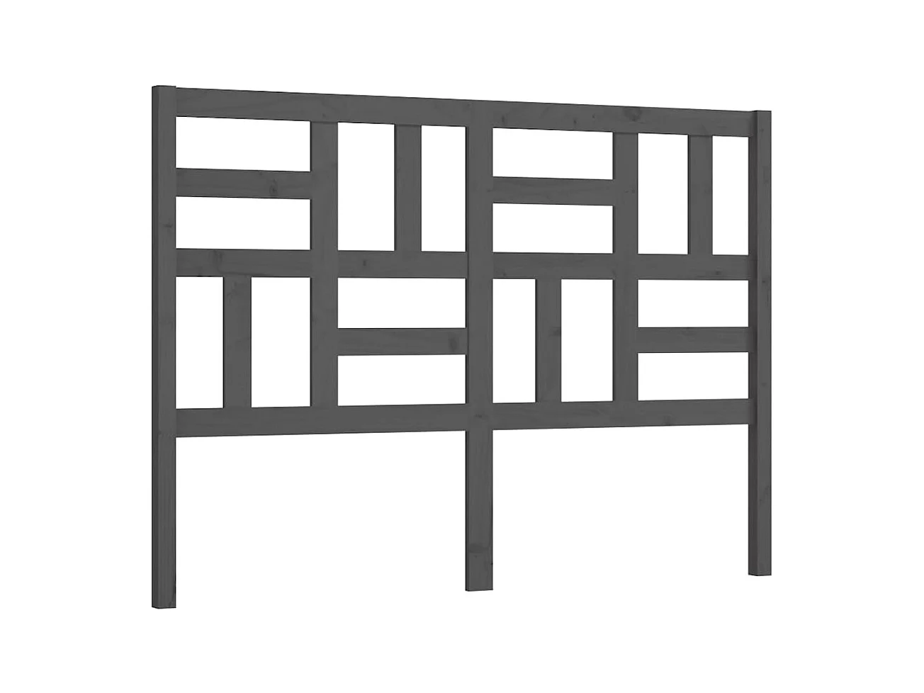 Tête de lit accessoire bois marron 126 x 4 x 104 cm TDL0203492