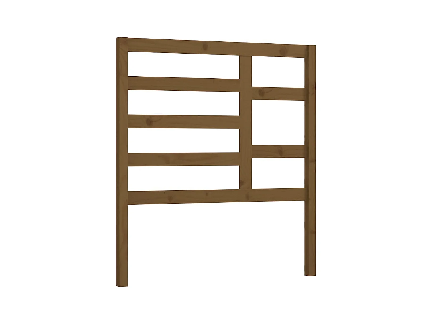 Tête de lit accessoire bois marron 96 x 4 x 104 cm TDL0202798