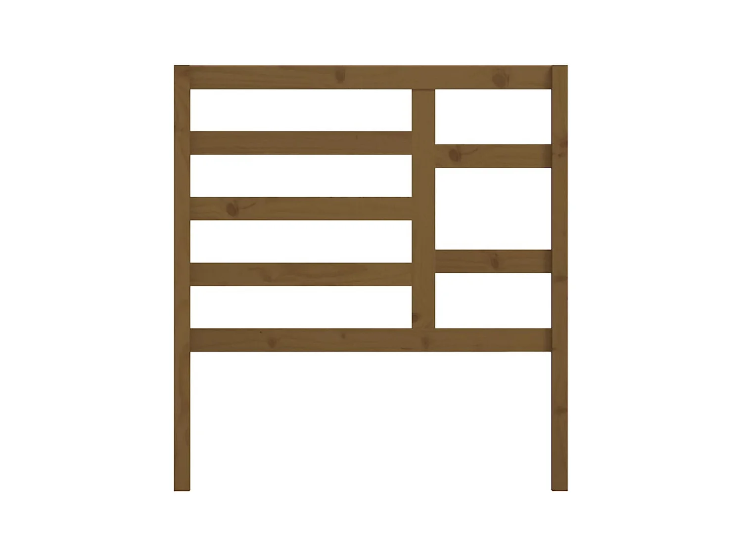 Tête de lit accessoire bois marron 96 x 4 x 104 cm TDL0202798