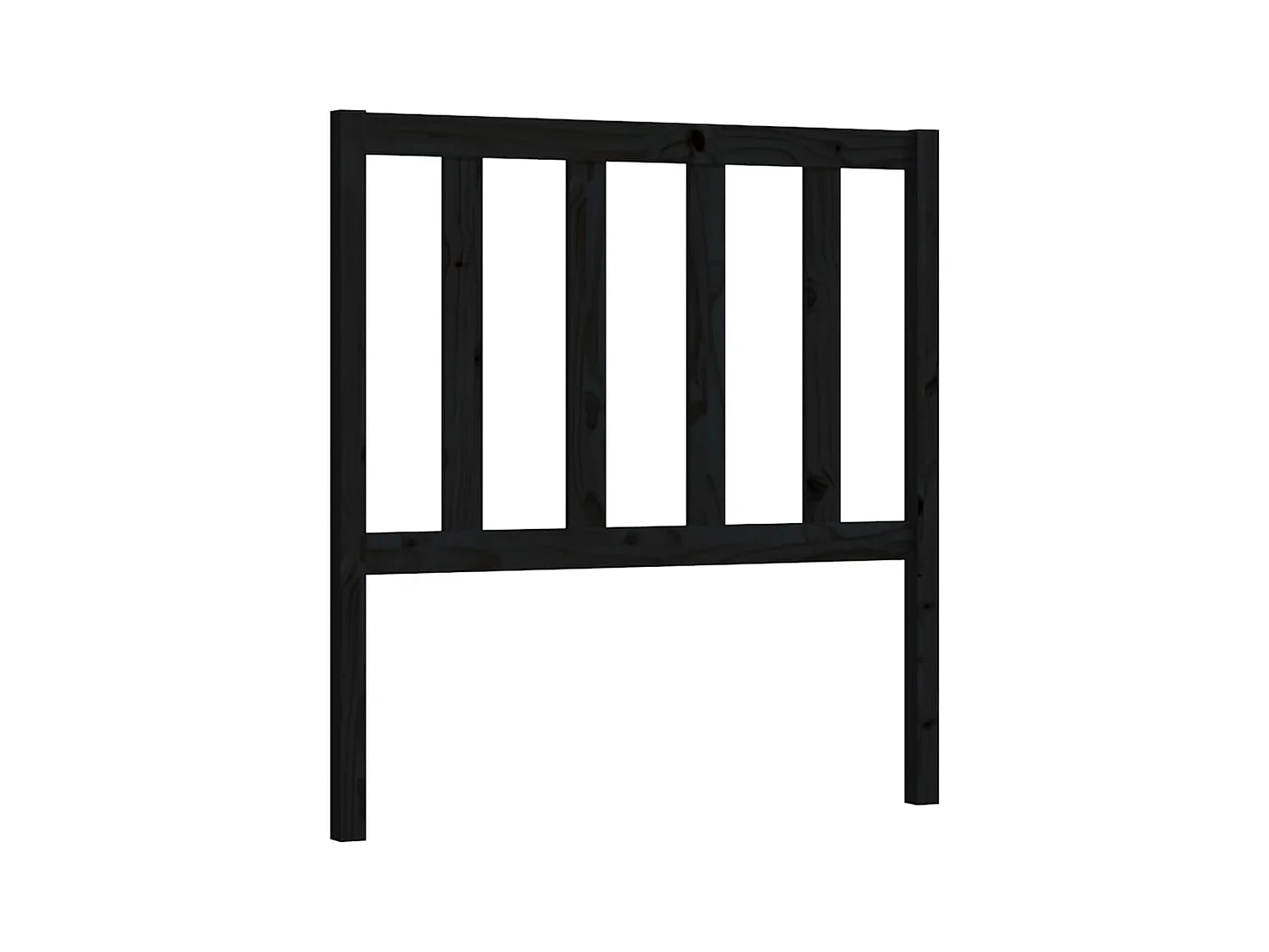 Tête de lit accessoire bois marron 81 x 4 x 100 cm TDL0202093