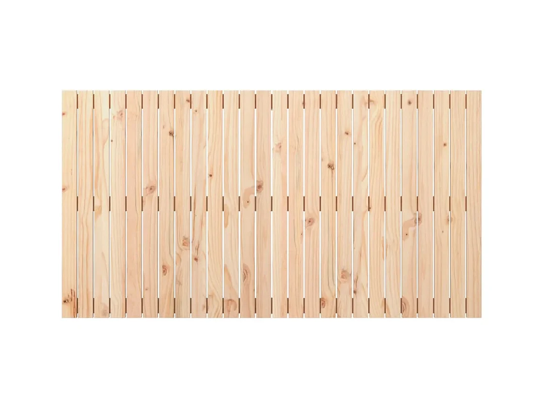 Tête de lit accessoire bois marron 166 x 3 x 90 cm TDL0202763