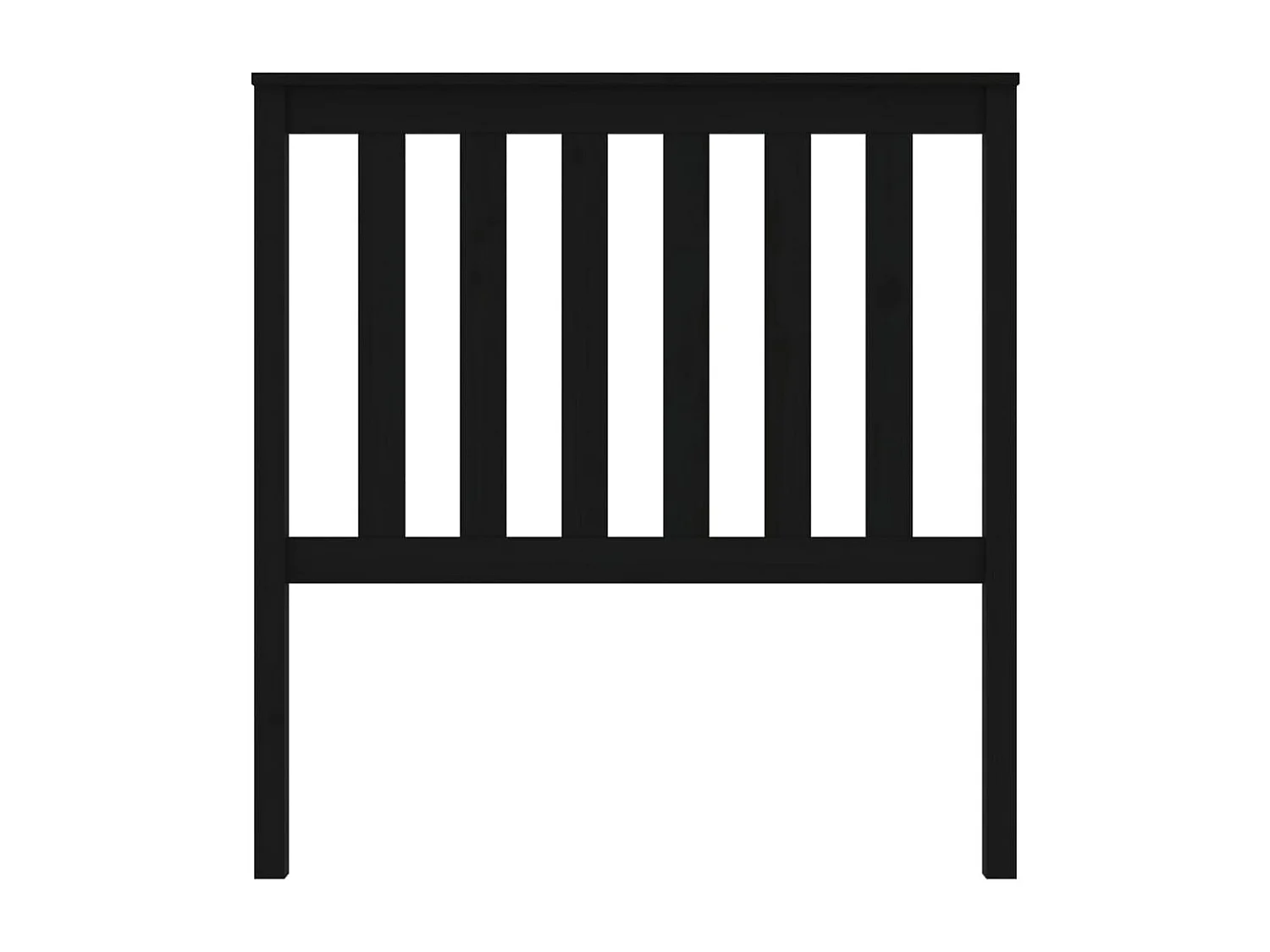 Tête de lit accessoire bois marron 96 x 6 x 101 cm TDL0202034