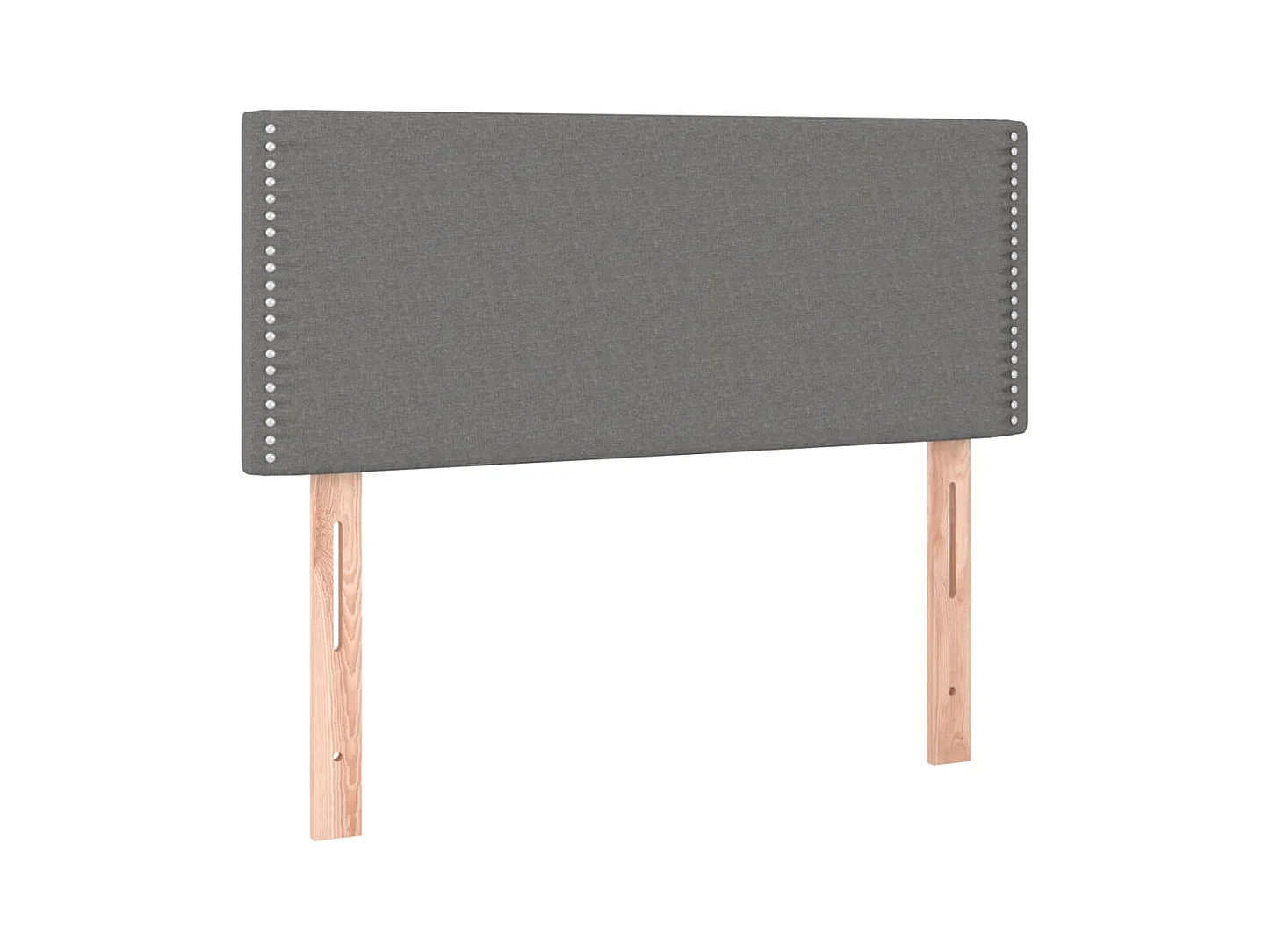Tête de lit accessoire tissu grise 100 x 5 x 88 cm TDL0203194